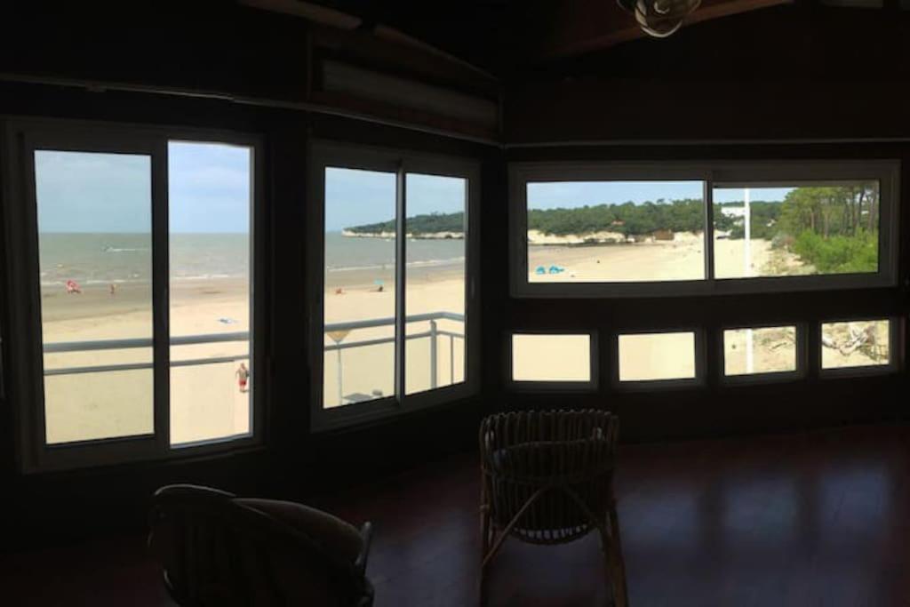Beach Apartment - Ocean Sunset Full View เมสเชียร์-ซัวร์-จิรองด์ ภายนอก รูปภาพ