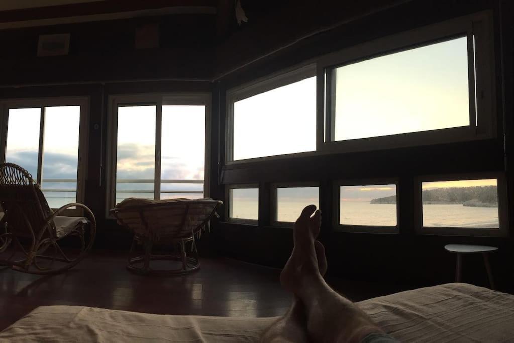 Beach Apartment - Ocean Sunset Full View เมสเชียร์-ซัวร์-จิรองด์ ภายนอก รูปภาพ